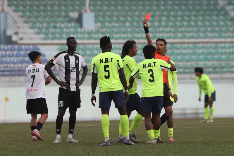 राष्ट्रिय लिग : १० खेलाडीमा सीमित एनआरटीसँग बराबरीमा रोकिए पनि प्लानिङ शीर्ष स्थानमा