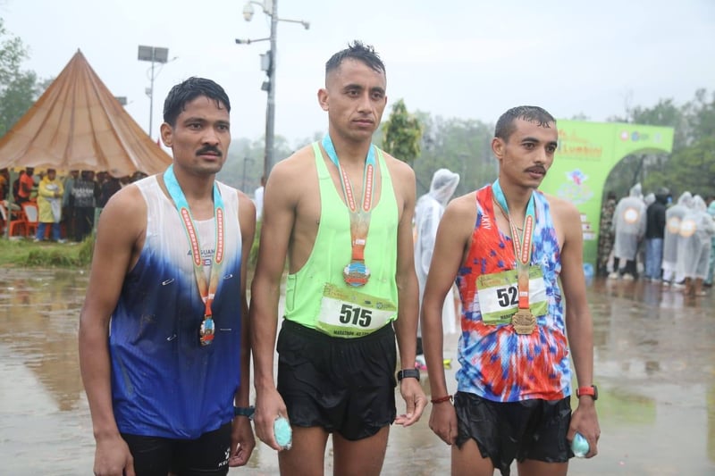 लुम्बिनी शान्ति म्याराथन उपाधि आर्मीका रोकायलाई