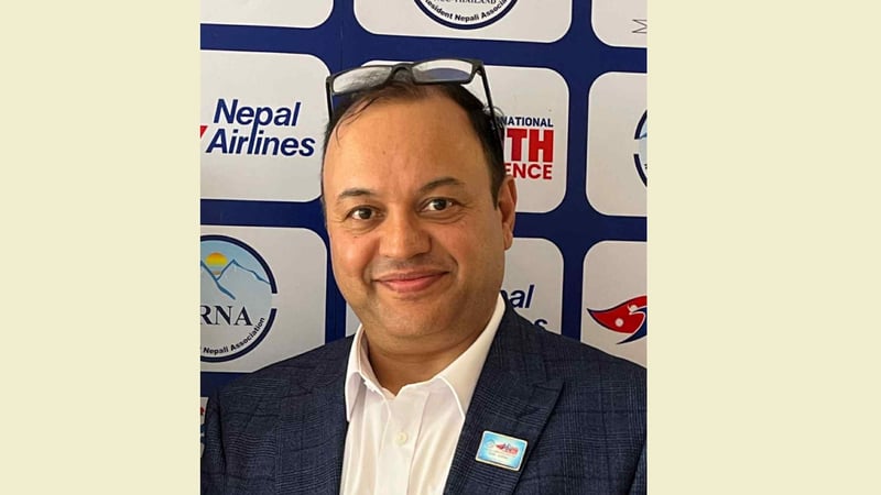 एनआरएनएको अध्यक्षमा हेमराज शर्माको उम्मेदवारी घोषणा