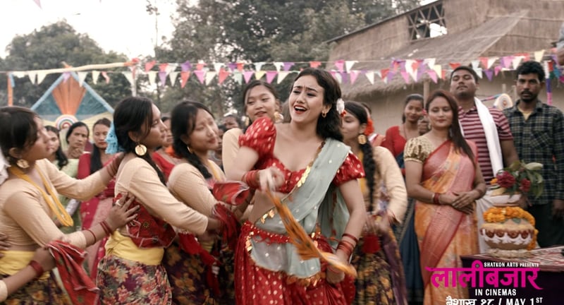 फिल्म 'लालीबजार' को 'मायालाई के दिउँ म बैना' गीत सार्वजनिक