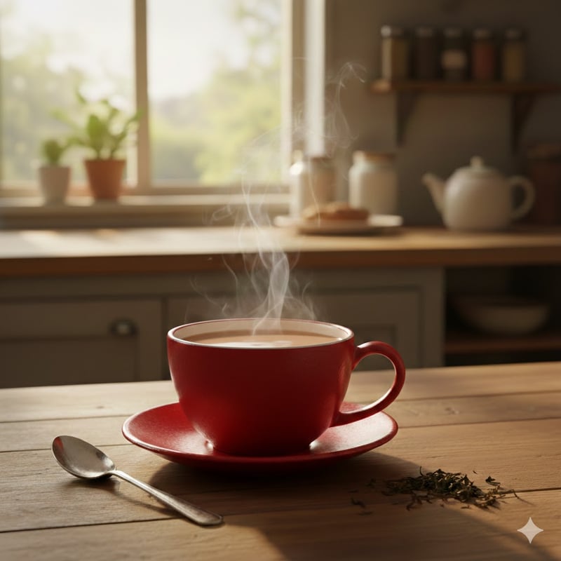 रातो कपको लाली!