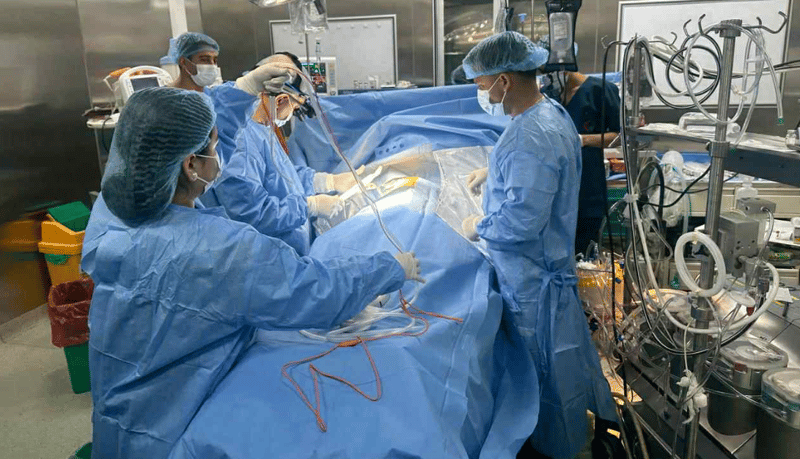 मनमोहनमा एमआइसिएस प्रविधिबाट मुटुको प्वालको सफल शल्यक्रिया