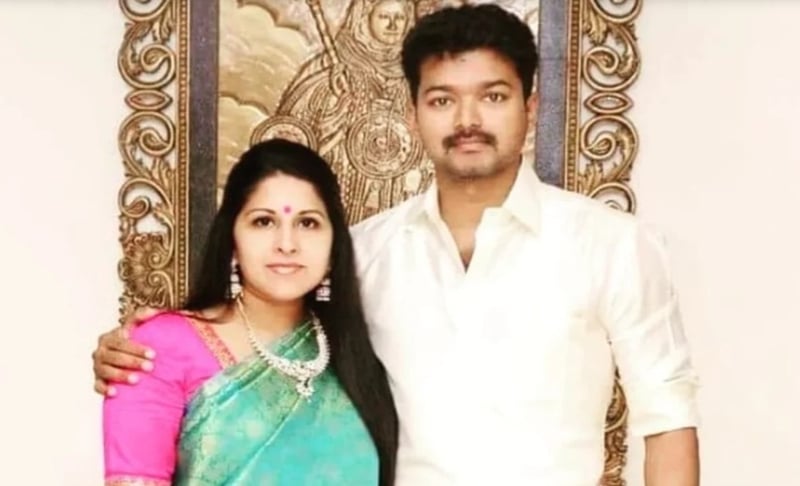 थलापति विजयकी श्रीमतीले दिइन् सम्बन्धविच्छेदको निवेदन