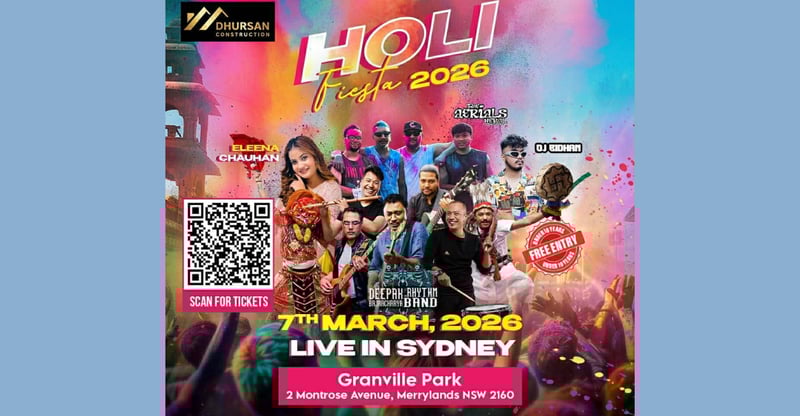 ग्रानभिल पार्कमा होली मेला