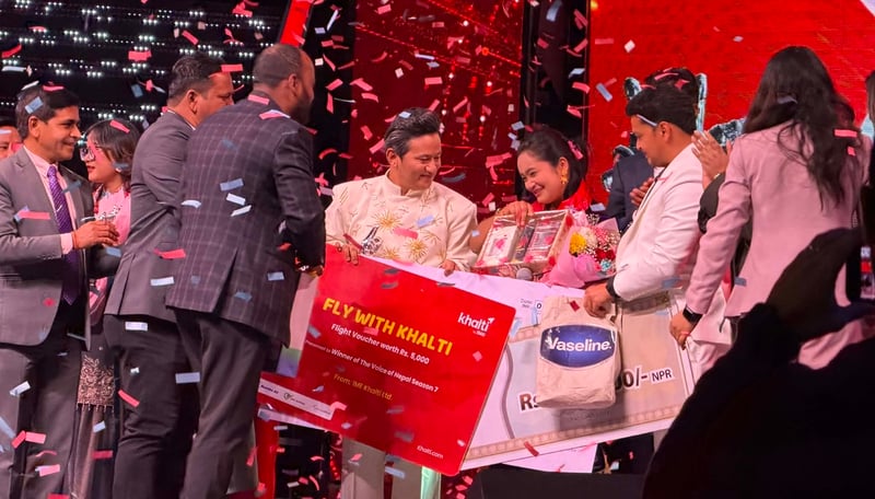 नीताकुमारी थापाले जितिन् 'भ्वाइस अफ नेपाल' सिजन ७ को उपाधि