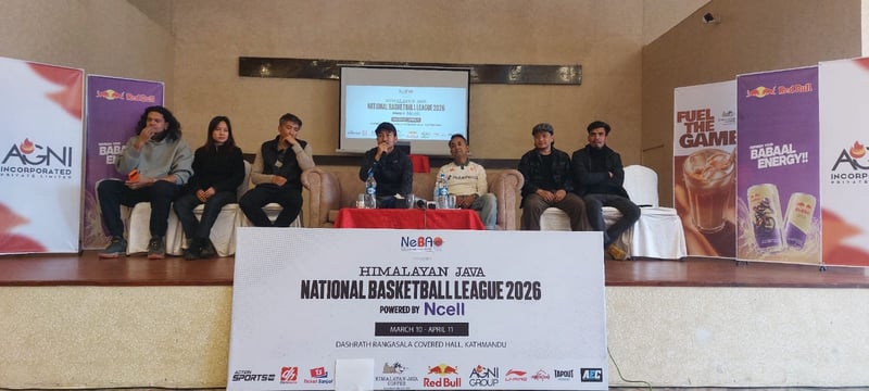 हिमालयन जाभा राष्ट्रिय बास्केटबल लिगमा आठ टोली