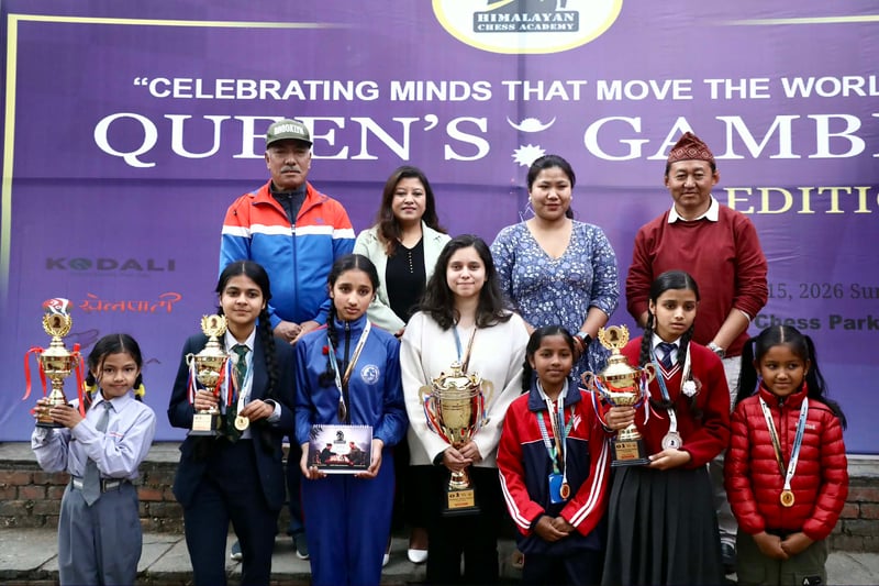 हिमालयन क्वीन्स ग्याम्बिटमा सदिक्षा च्याम्पियन