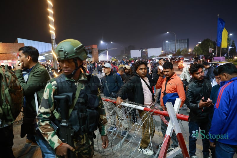 मध्यपूर्वमा तनाव बढेपछि शनिबार बेलुका त्रिभुवन अन्तर्राष्ट्रिय विमानस्थलको अवस्था (तस्बिरहरू)