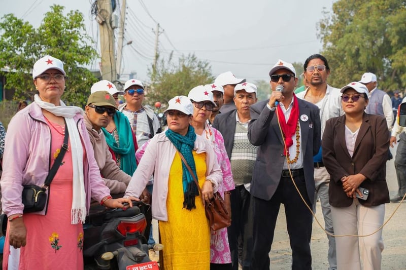 रूपन्देही-२ मा नेकपा उम्मेदवार पाण्डेको प्रतिबद्धता- विद्यालयमा निःशुल्क बस, प्रादेशिक अस्पताललाई अन्तर्राष्ट्रिय स्तरको बनाइने