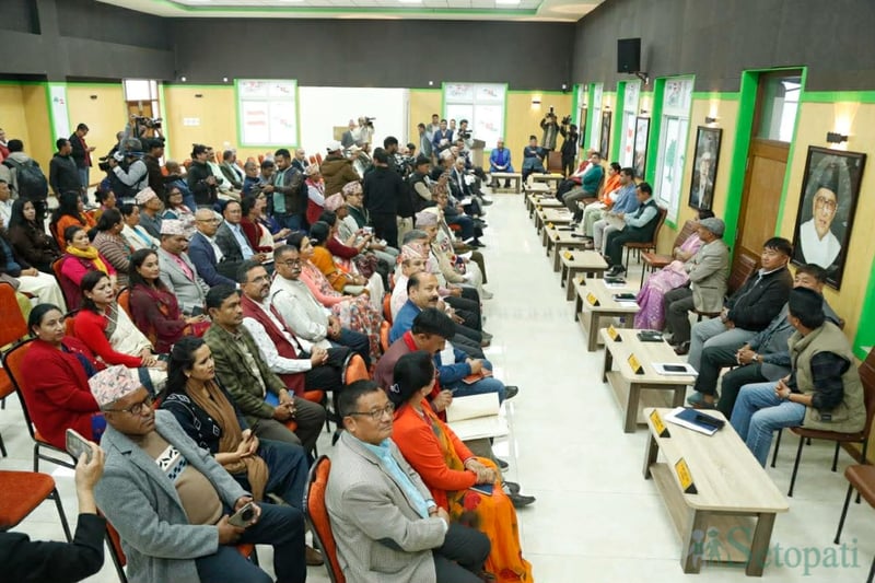 कांग्रेस केन्द्रीय समिति बैठक पर्सी बस्ने गरी स्थगित