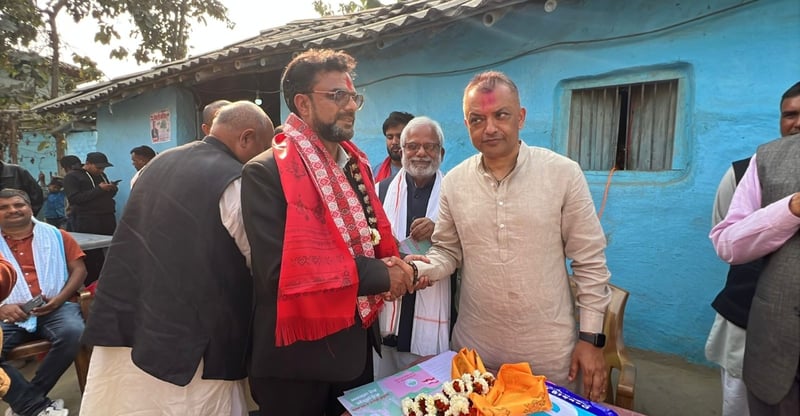 रास्वपा छाडेका बागमती प्रदेश उपसभापति दिनेश हुमागाईं कांग्रेस प्रवेश