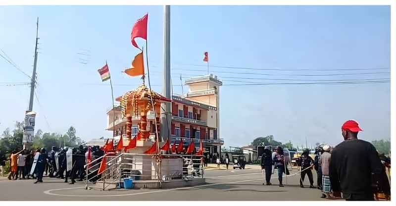 बर्दियामा स्थानीय-प्रहरीबीच किन भयो झडप?