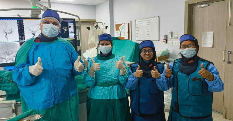 काठमाडौं मेडिकल कलेजमा दुर्लभ मस्तिष्क रोगको सफल उपचार