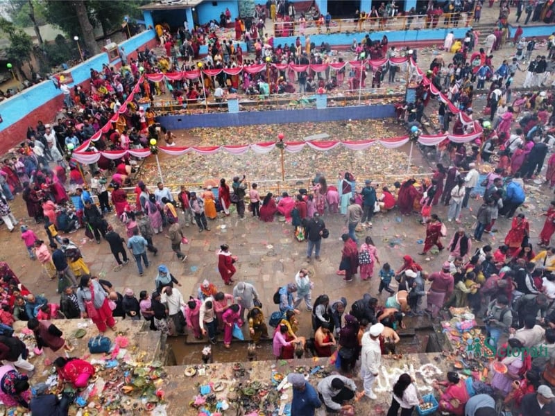मातातीर्थमा आमाको सम्झना (तस्बिरहरू)