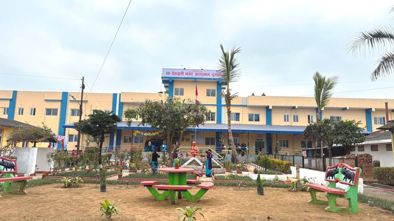 १४ करोडमा बन्यो नगर अस्पताल