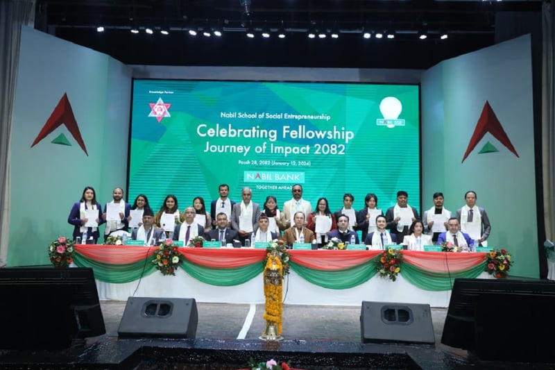 नबिल एसएसईको 'सेलिब्रेटिङ फेलोसिपः जर्नी अफ इम्प्याक्ट, २०८२' कार्यक्रम सम्पन्न
