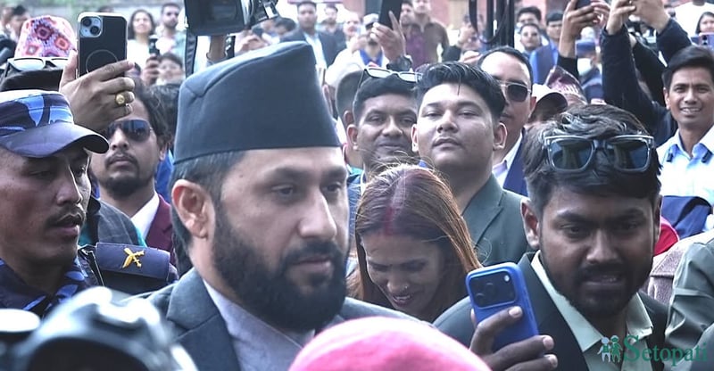 रवि लामिछानेले काठमाडौं जिल्ला अदालतमा बुझे तारेख