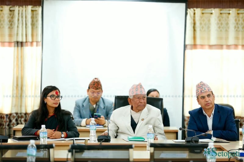 सिंहदरबारमा सर्वदलीय बैठक, को-को गए? (तस्बिरहरू)