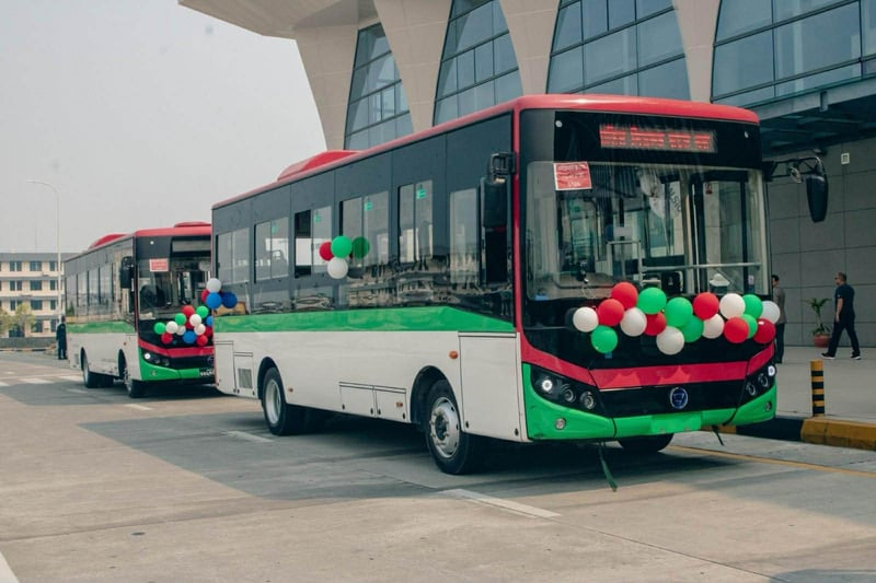 पोखरा महानगरले सुरु गर्याे निःशुल्क सटल बससेवा