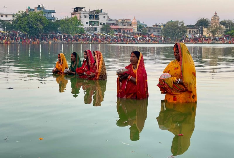 मधेशका जिल्लाहरूमा चैती छठको रमझम