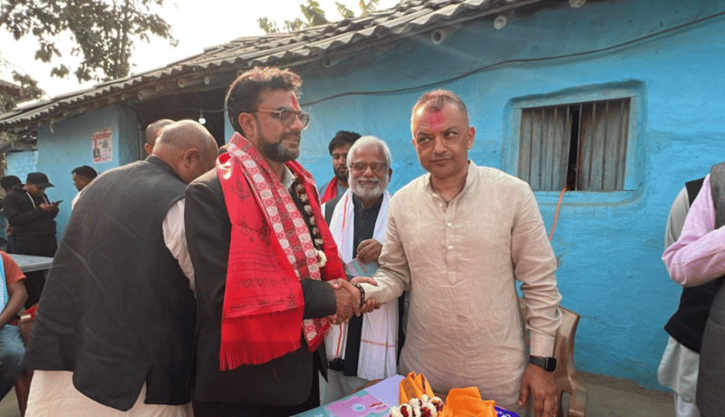 रास्वपा छाेडेका बागमती उपसभापति हुमागाईँ कांग्रेसमा प्रवेश