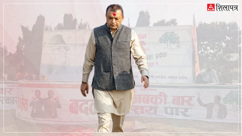 चुनाव हारेपछि पहिलोपटक सर्लाही जाँदै गगन थापा