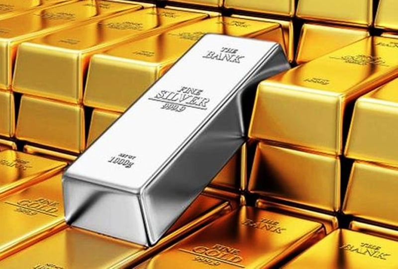 सुनको मूल्य घट्दा आज चाँदीको बढ्यो