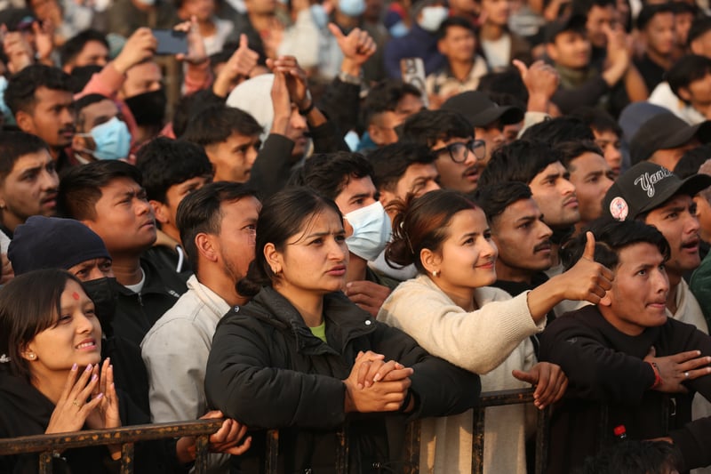 काठमाडौंमा विश्वकप क्रिकेटको रौनक [तस्वीरहरु]