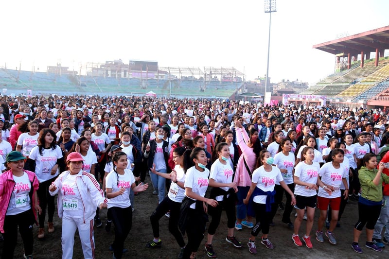 ‘काठमाडौं पिंक केयरएथन फागुन ३० मा