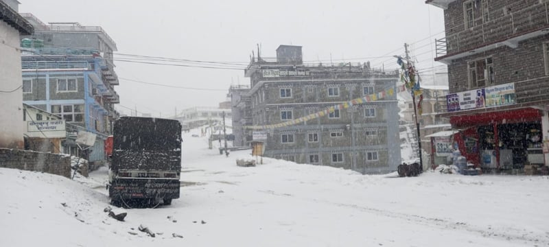कोशी, गण्डकी र बागमतीका उच्च पहाडी तथा हिमाली भेगका एक–दुई स्थानमा हिमपातको सम्भावना