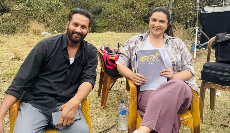 चुनावलगत्तै फिल्म सुटिङमा हिँडिन् निशा अधिकारी