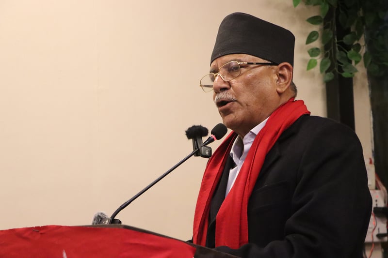 प्रचण्डले भने- साँढेको जुधाइँ, बाच्छाको मिचाइँ नहोस्