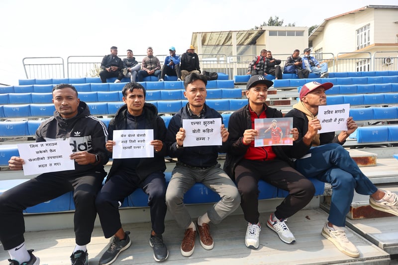 साम्बाको उपचारमा एन्फा उदासिन, खेलाडीहरूले गरे प्रदर्शन [तस्वीरहरू]