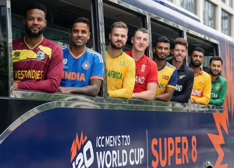 टी-२० विश्वकप : सुपर ८ को समीकरण पूरा, भारत, वेस्ट इन्डिज र दक्षिण अफ्रिका एउटै समूहमा