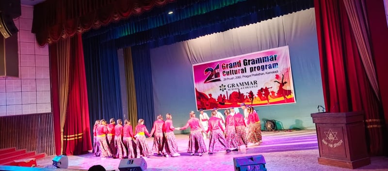 ग्रामर कलेजको २१औँ वार्षिक सांस्कृतिक कार्यक्रम सम्पन्न