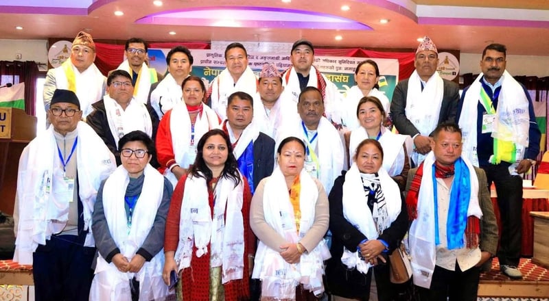 जनजाति महासंघको अध्यक्षमा ह्योल्मो निर्वाचित, महासचिवमा सारु मगर