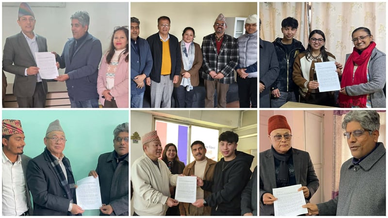 प्रमुख राजनीतिक दलसमक्ष अटोमोबाइल, दीगो सडक र सुरक्षित यातायातसम्बन्धी सुझावपत्र पेस