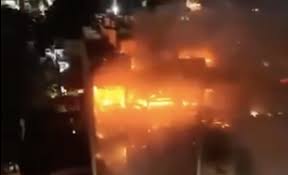 संखुवासभाको चैनपुरमा आगलागी हुँदा १५ लाखको क्षति