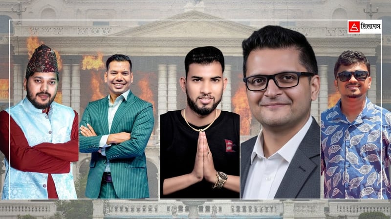 यी ५ इन्फ्लुएन्सर जसले जेन–जी आन्दोलनमा भ्रामक सूचना फैलाए