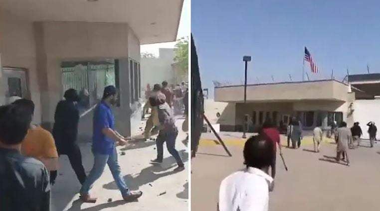 पाकिस्तानमा अमेरिकी दूतावासबाहिर गोली चल्दा कम्तीमा १० जना मारिए