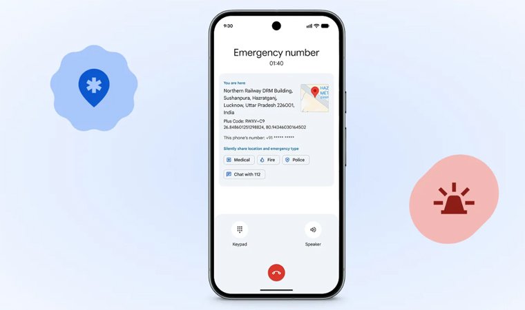 इमर्जेन्सी नम्बरमा कल गर्ने बित्तिकै स्वतः लोकेसन शेयर हुने एन्ड्रोइडको ईएलएस प्रविधि