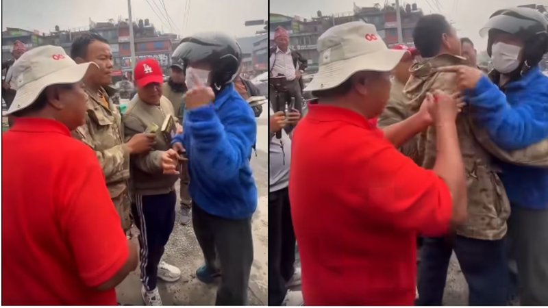 पोखरामा महावीर पुन र एक व्यक्तिबिच नोकझोक चलेको भिडिओ भाइरल, भएको के थियो ?
