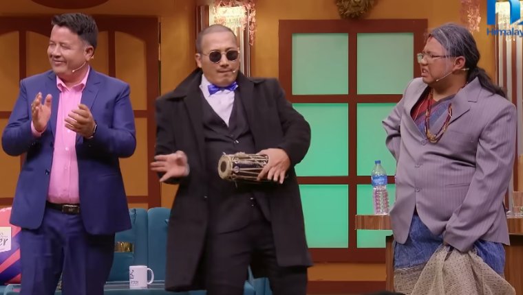 महेश बस्नेत बोलाएपछि कमेडी नाइट विथ च्याम्पियन आलोचित, कानुनी उपचार खोज्ने भण्डारीको चेतावनी