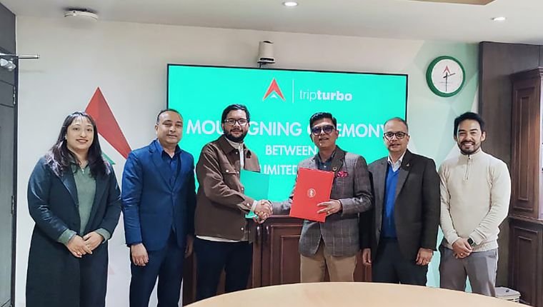 अब एनबैंक एपबाटै देश-विदेशको फ्लाइट र बस टिकट बुकिङ गर्न सकिने, ट्रिप टर्बोसँग साझेदारी