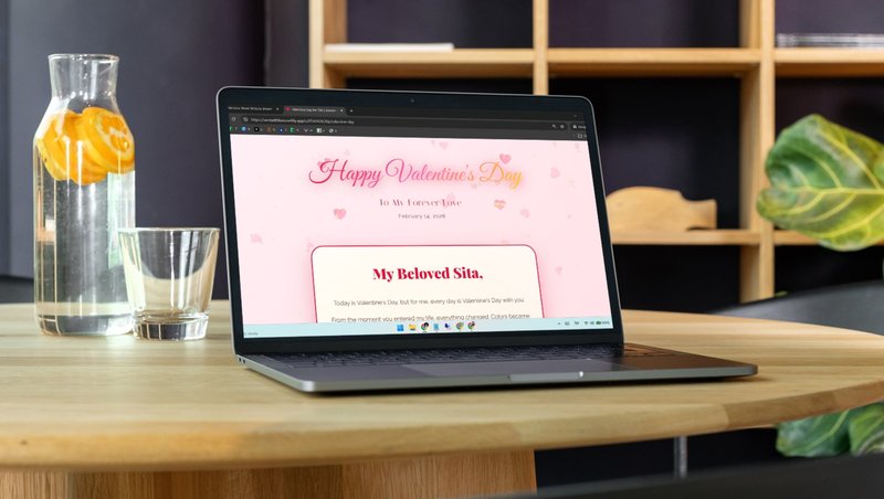 आफ्नो भ्यालेन्टाइनलाई विशेष महसुस गराउन यसरी बनाउनुहोस् वेबपेज, केही सेकेन्डमै तयार हुने