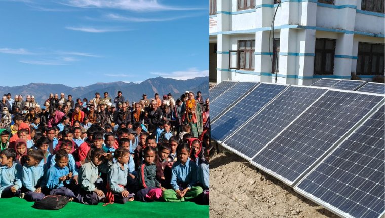 वर्ल्डलिङ्कको पहलमा कालिकोटको स्वास्थ्य चौकीमा सौर्य प्रणाली र विद्यार्थीलाई स्मार्ट क्लास