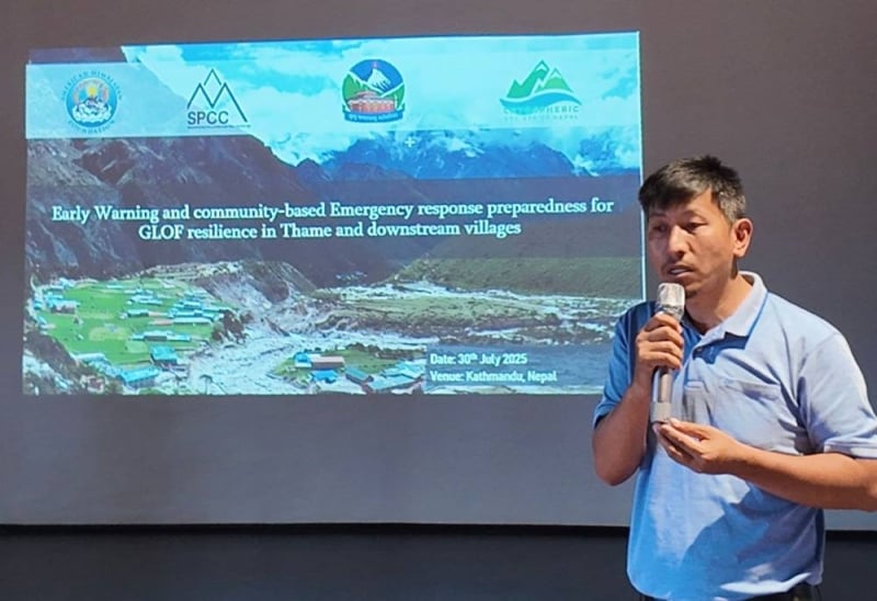 SPCC launches GLOF Resilience Project in Khumbu region amid rising climate risks