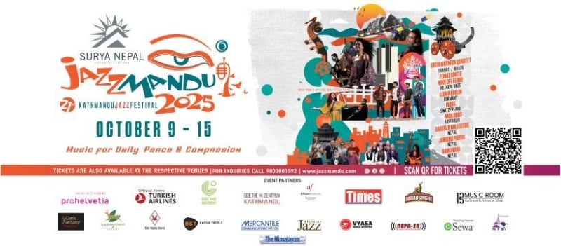 Calm grooves and easy conversations at Jazz Upstairs as Surya Nepal Jazzmandu continues