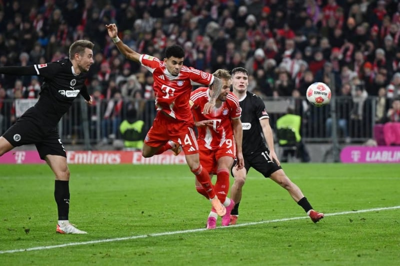 Bayern gets a scare and sets a new Bundesliga record of 44 rounds on top