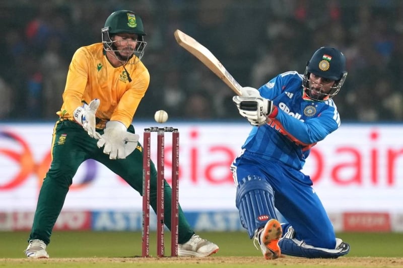 South Africa dismissed for 74 in its lowest T20 total as India wins series opener by 101 runs